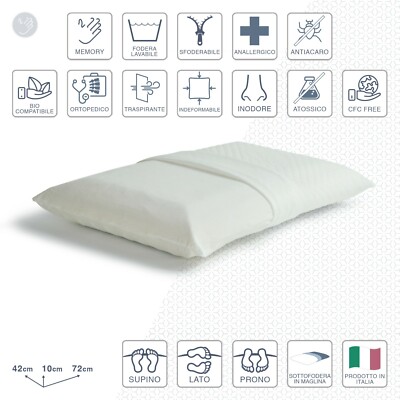 Guanciale - Memory Classic H10 No Stress - Made in Italy