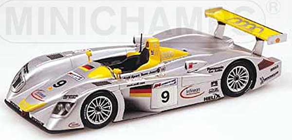 Audi R8R Le Mans 2000 Aiello Mcnisch Ortelli #9 Team Joest 1:43 Minichamps-image