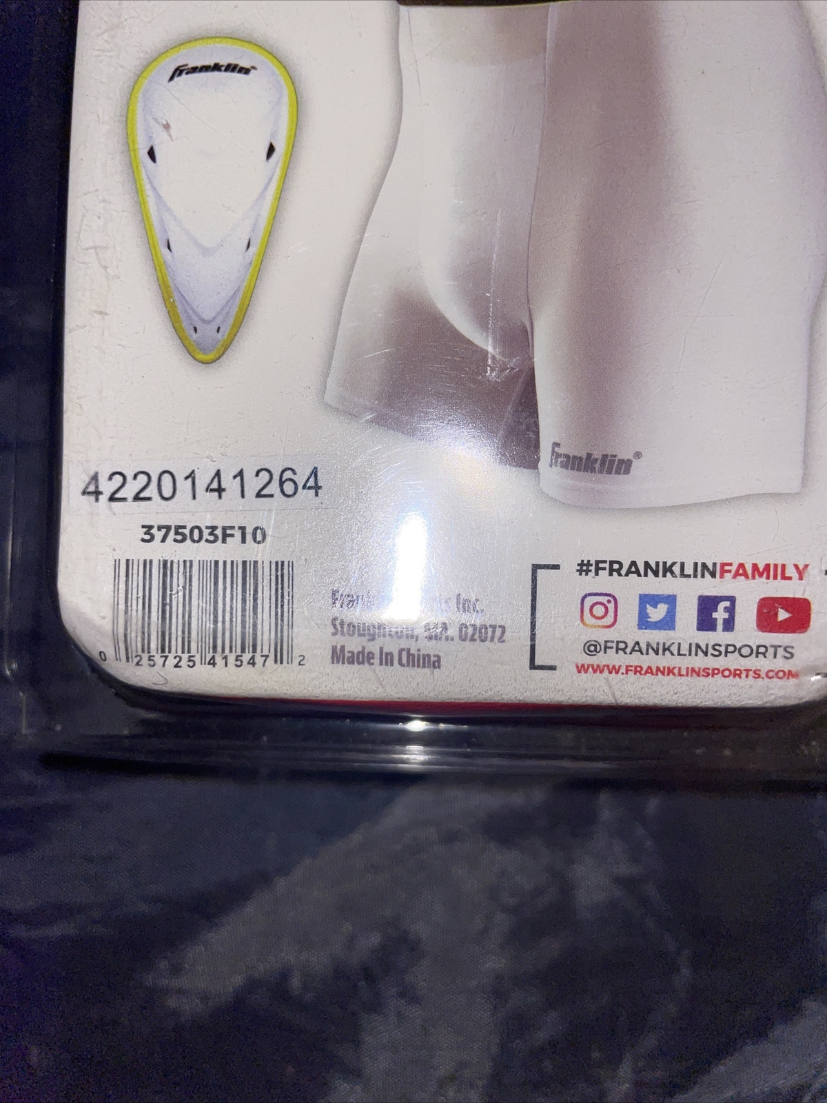 Franklin Compression Short & Cup Flexpro Size Youth S/M 21"-24" Waist New