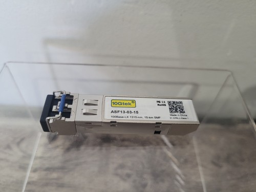 JUEGO DE 6-10GTek ASF13-03-15 100Base-LX 1310-nm 15-Km Transceptores SNF Clase 1 - Imagen 10 de 10