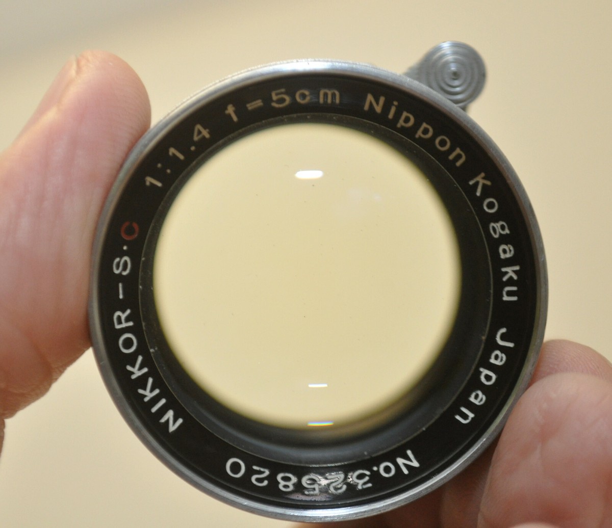 Rare Nikon Nikkor S.C Nippon Kogaku 50mm F/1.4 Leica L39 Screw