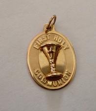 First Communion 14K Gold Charm