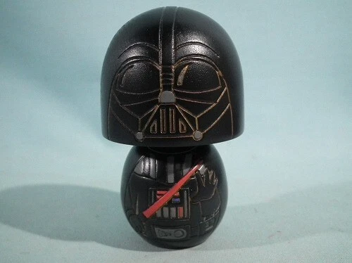 NEW Star Wars Darth Vader Doll 3inch Japan traditional crafts USABURO KOKESHI - Image 3 of 4