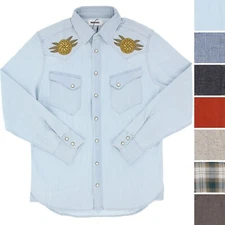 Taylor Stitch Men's Western Shirt Vintage Style 100% Cotton Button Up $158