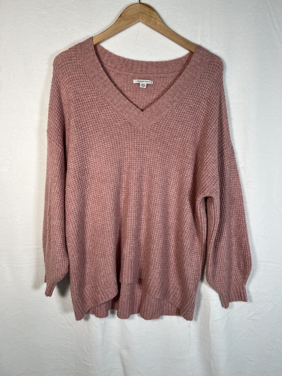 American Eagle Pullover Sweater Pink - image 1