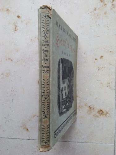 Heustecher - Roman von Max Burkhardt 1920 altdeutsche Schrift altdeutsch - Bild 3 von 6