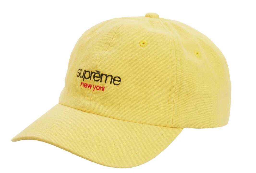 Logo Supreme Classic 6 panneaux jaune