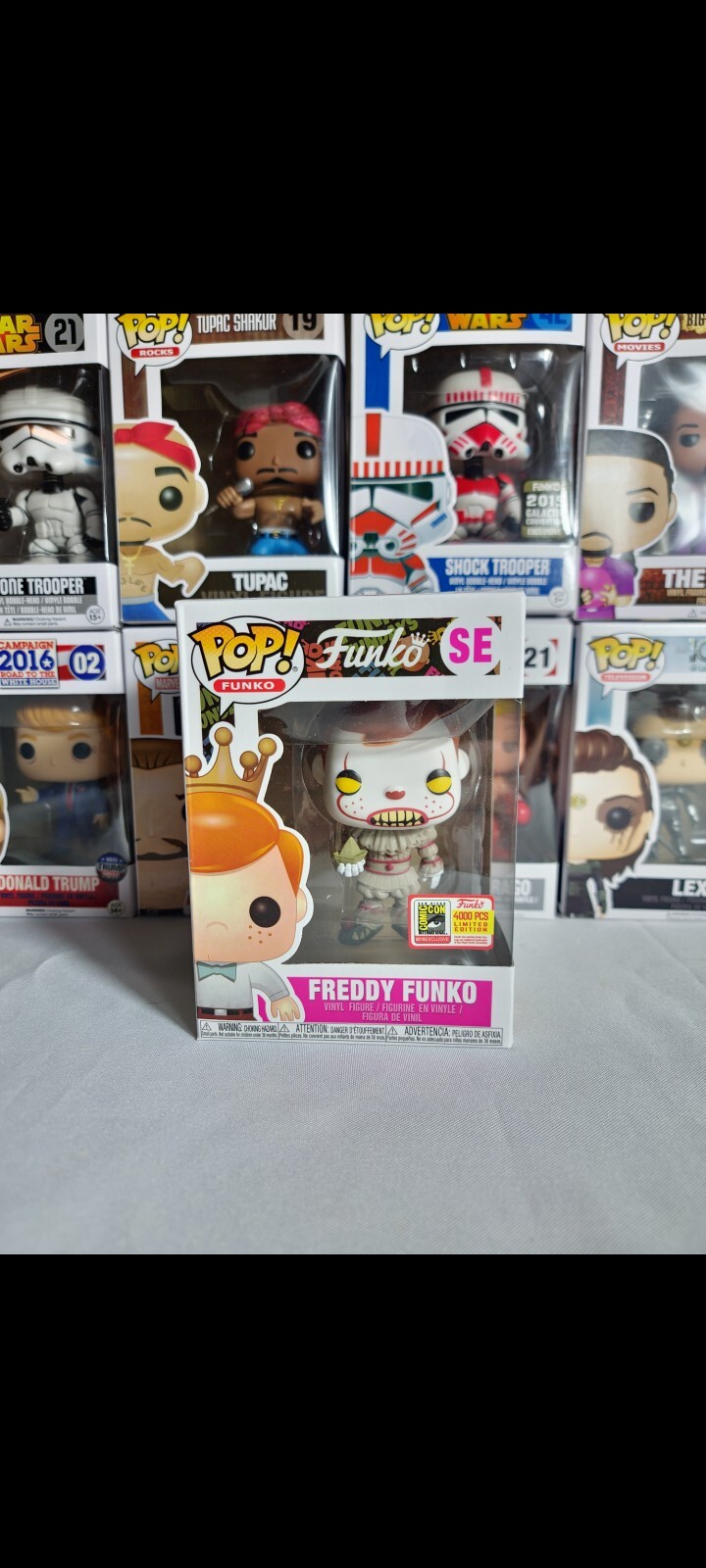 Funko POP! Freddy Funko como Pennywise 2018 ¡Exclusivo de SDCC! LE 4000