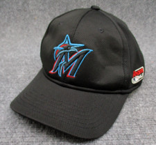 Miami Marlins Hat Cap Strap Back Black Blue OC Sports Team MLB Baseball Youth