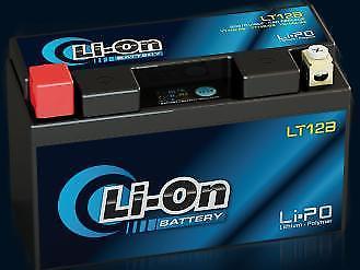 BATTERIA MOTO LITIO LI-ON LTX12 - YTX12 BS Aprilia Scarabeo Light 125 MOT.CINESE - Foto 1 di 1