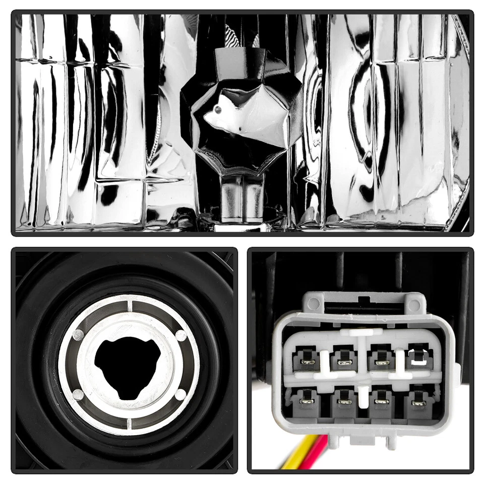 <BLACK Headlight>For 2017-2022 Subaru Impreza 18-23 Crosstrek Halogen Left+Right - Imagem 4 de 4