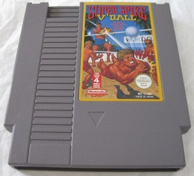 super spike v ball authentique version originale nintendo nes fra