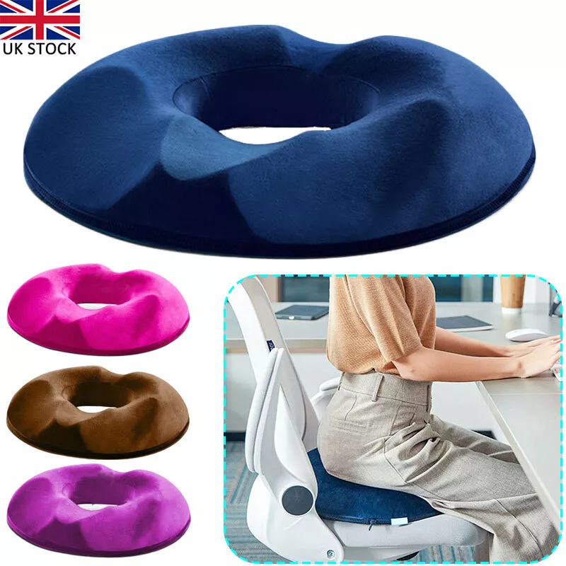 Memory Foam Cushion Comfort Donut Ring Car Chair Seat Pillow