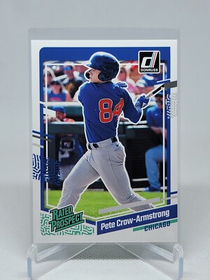 2023 Panini Donruss Rated Prospect Base #60 Pete Crow-Armstrong E7B