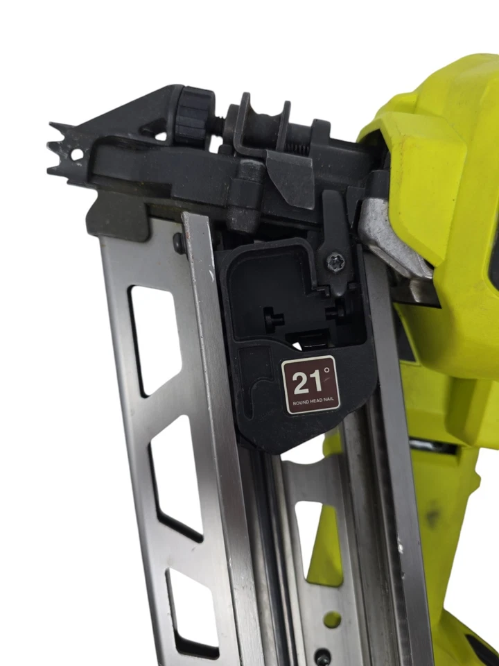 RYOBI PBL345 ONEHP Cordless 21 Framing Nailer USED NAIL TRACK LATCH BENT G3D - Image 4 of 4