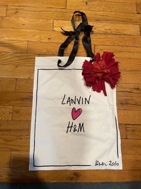 Lanvin for H&M by Alber Elbaz tote bag Limited edition VIP GIFT
