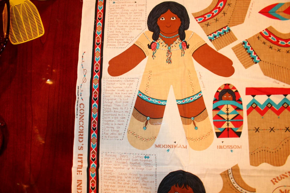 Moon Beam Baby Bossom Running Bear Cut Sew Pillow Concord Joan Kessler 35" x 45" - Image 2 of 4