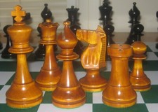 1973 Philippines International Tournament Chess Set Vintage  Repro  4.2" Kings