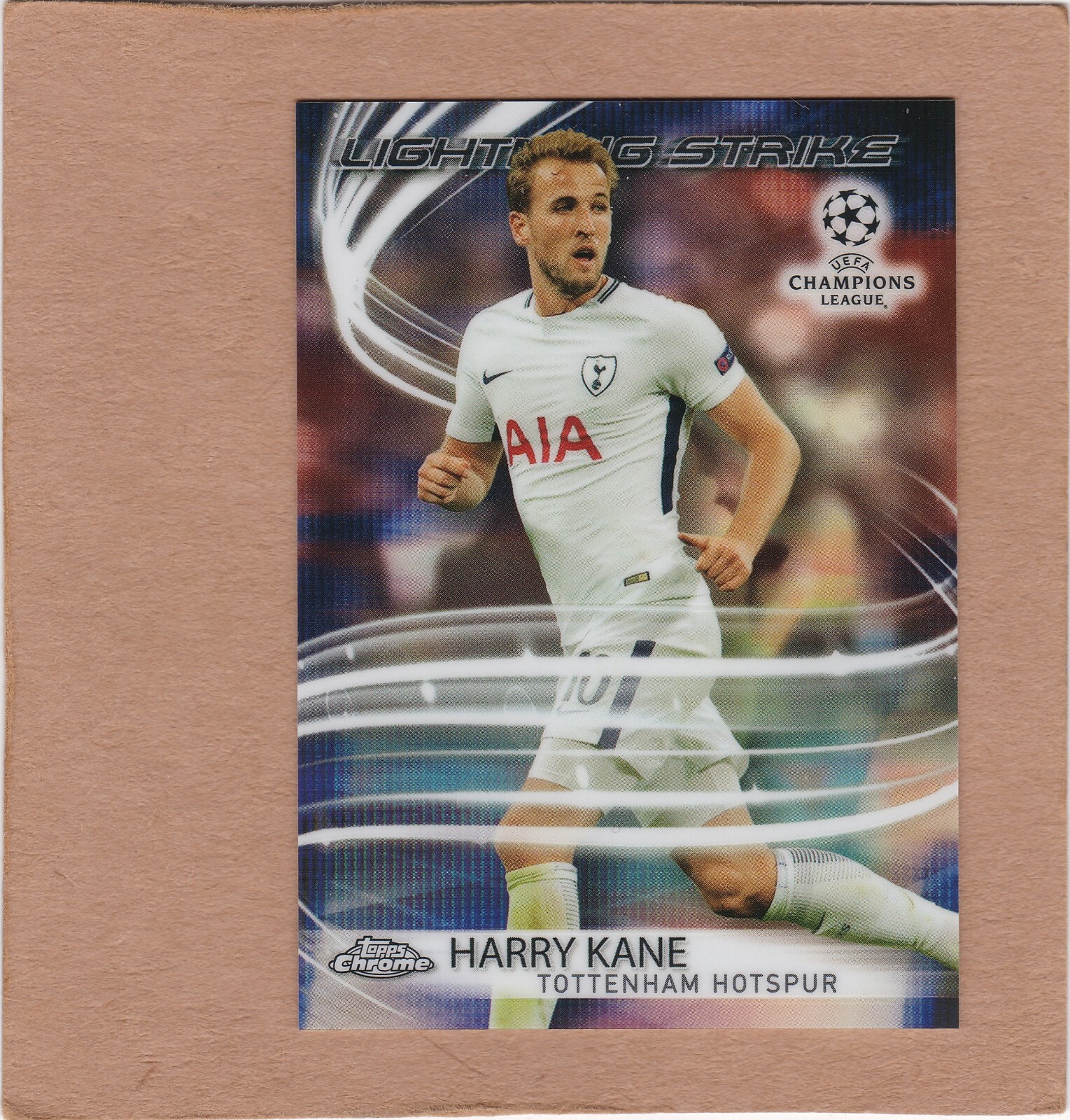 2017-18 Topps Chrome UCL Lightning Strike Harry Kane #LS-HK...NM+