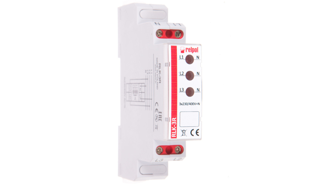 Modular lamp 3-phase 400V AC LED red RLK-3R 863029 /T2UK