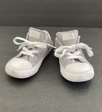 Converse All Star Baby Girls Sneakers Gray Casual Shoes size 9 Infant