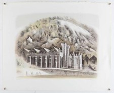 David Gentleman- "Warehouses", Stoke Potteries- Signed Original Lithograph