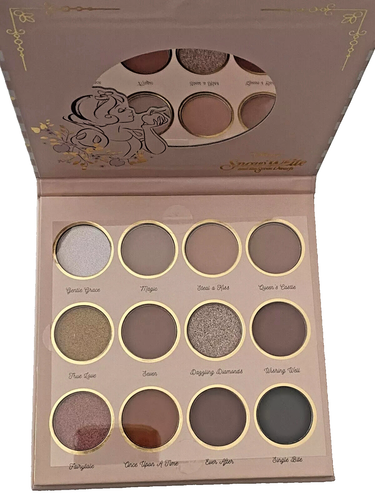 Paleta de sombras de ojos princesa Disney Aurora Blancanieves Frozen Elsa espejo de maquillaje - Imagen 8 de 8
