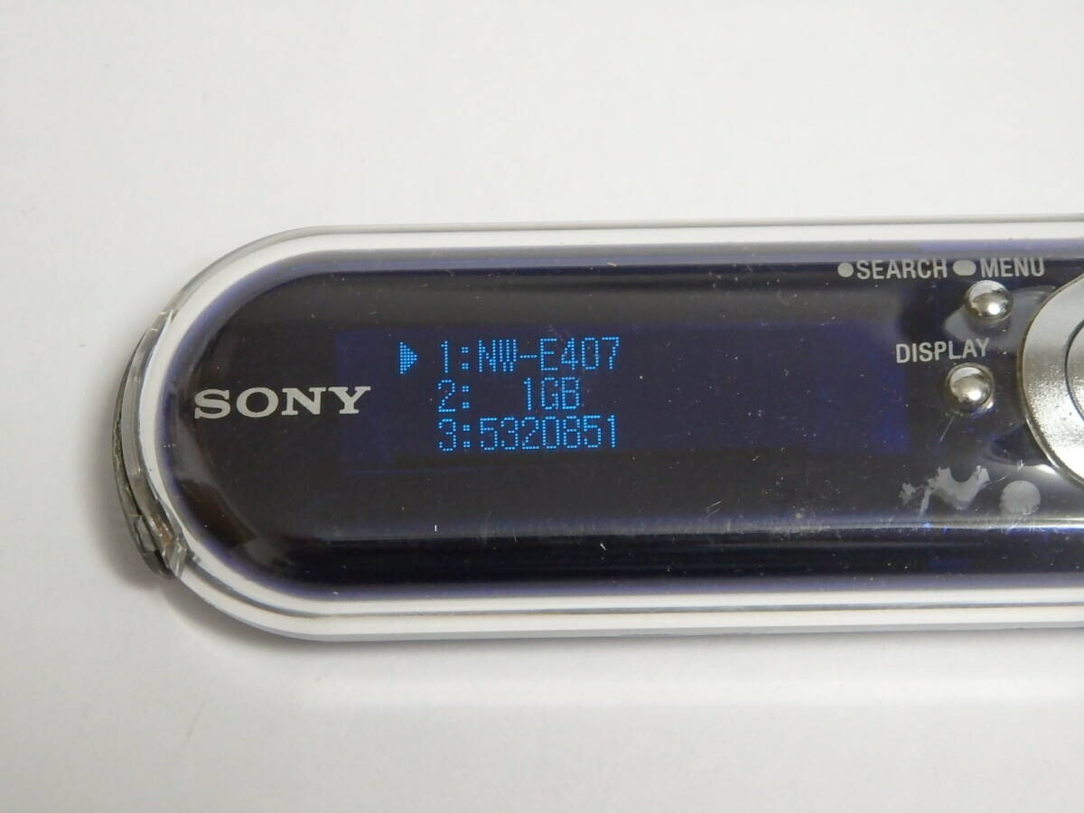 ポータブルプレーヤー SONY Walkman NW-E407 Sony NW-E407 Walkman Energized Confirmed good test working