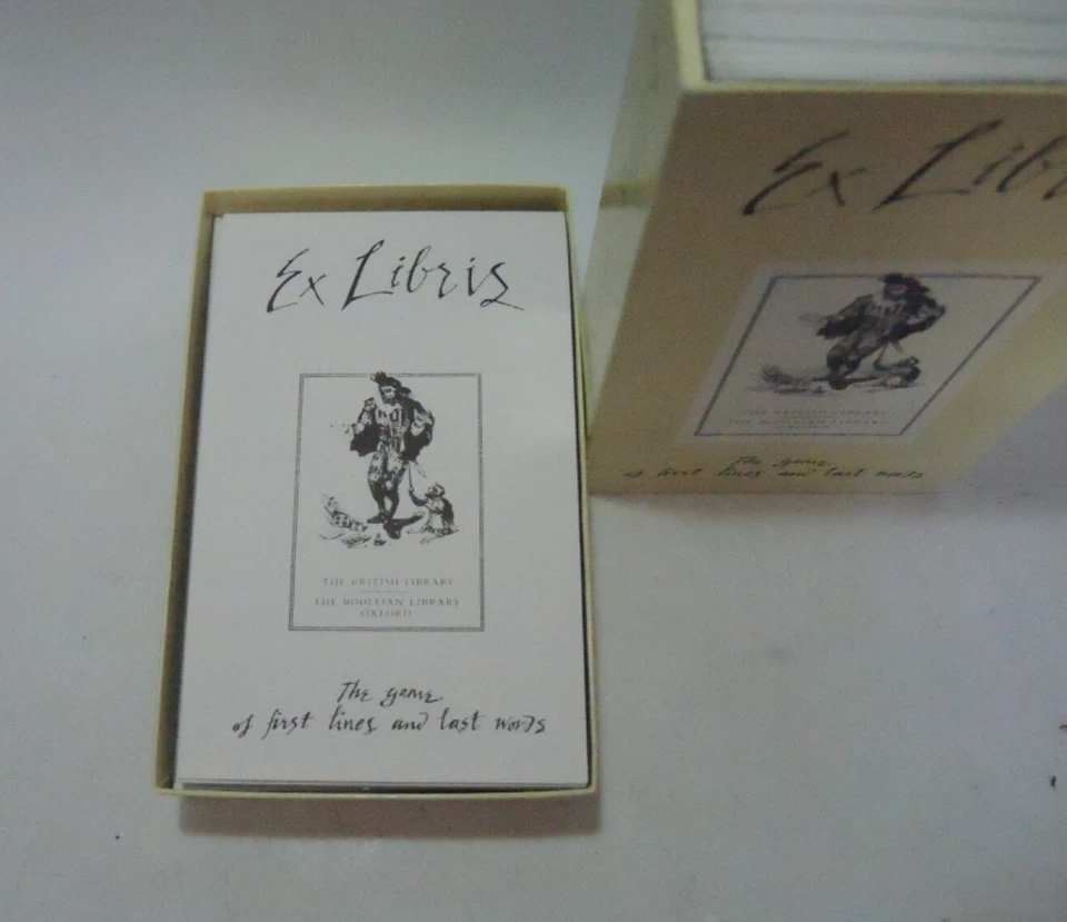 VTG 1991 "Ex Libris: The Game of First Lines and Last Words" by Oxford Games - Image 3 of 4