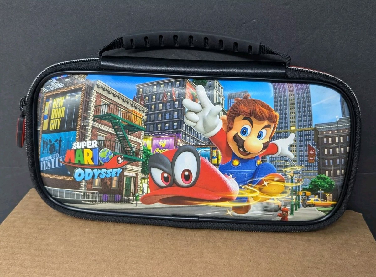 Super Mario Odyssey Nintendo Switch Carrying Case - Zip Closure | eBay
