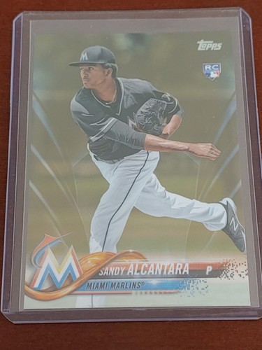 2018 TOPPS SERIES 2 SANDY ALCANTARA Gold …
