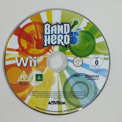 Band Hero Nintendo Wii Game Activision PAL Multilanguage With Manual - Picture 7 of 10