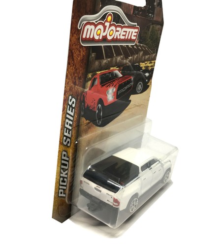 Majorette Toyota Hilux Revo blanco 1:58 (3 pulgadas) 292 k paquete largo - Imagen 3 de 5