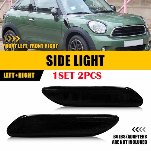 Fits 2011-16 Mini Paceman Cooper LED Front Fender Side Marker Turn Signal Lights - Picture 32 of 66