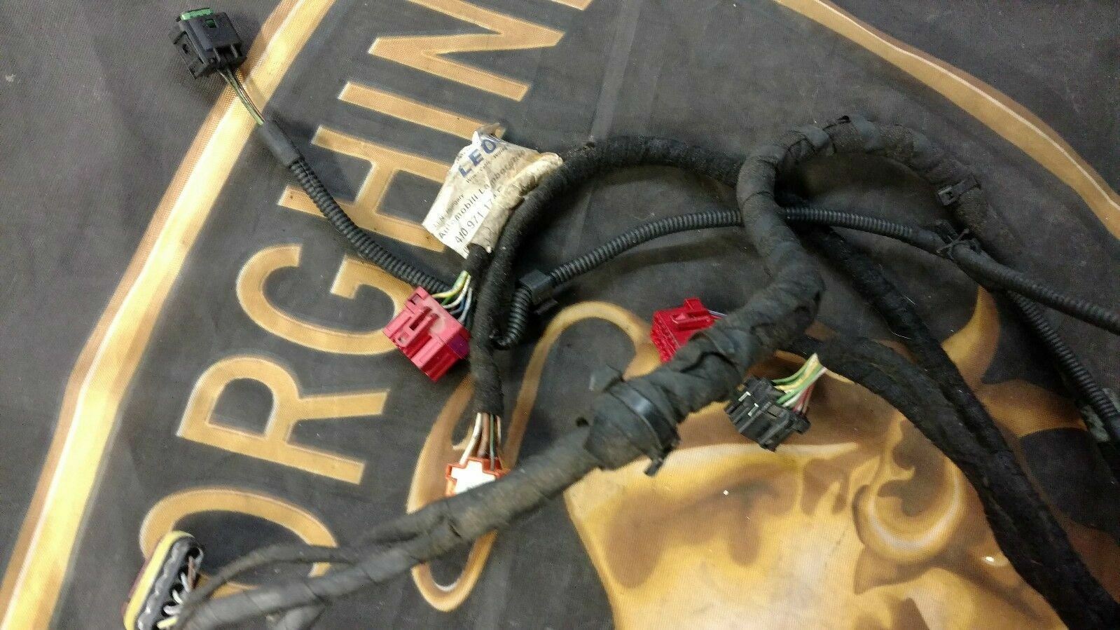 LAMBORGHINI MURCIELAGO LP640 PASSENGER RIGHT SIDE WIRING HARNESS OEM 410971174E