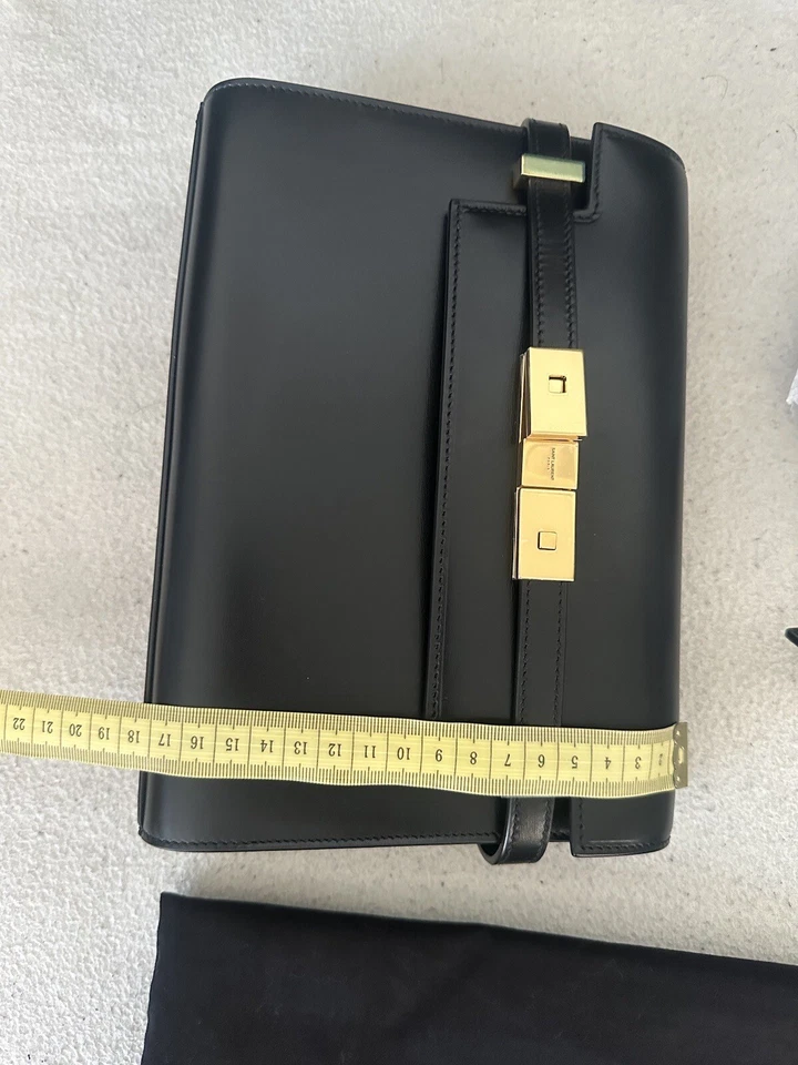 NEW: AUTHENTIC Saint Laurent Small Manhattan Bag Black - Bild 3 von 4