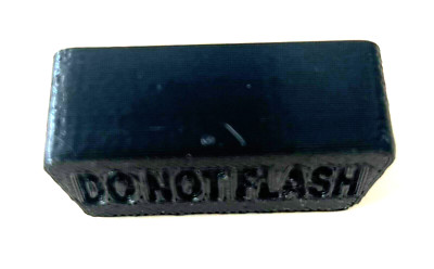 ''DO NOT FLASH'' OBD2 Port Cover - DEALER WARNING - TUNE SAVER TUNESAVER