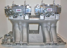 Quick Fuel 600 Cfm Dual Quad Carburetors 2x4 Tunnel Ram Vacuum Customized Free