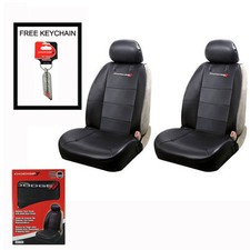 New Dodge Elite Synthetic Leather Car Truck 2 Front Sideless Seat Covers Set New Dodge Elite Synthetic Leather Car Truck 2 Front Sideless Seat Covers Set