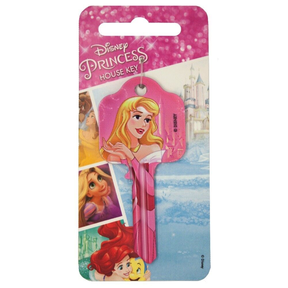 Disney KEY00056C Princess Aurora From Sleeping Beauty Uni UL2 6-Pin Key Blank