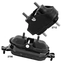 Engine Mount & Trans Mount for Chevrolet Impala 05-00, Monte Carlo 05-98 3.8L AT