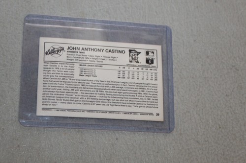 1982 Kellogg's 3-D Super Stars Baseball Card Complete Finish Your List Set UPick - Picture 60 of 130