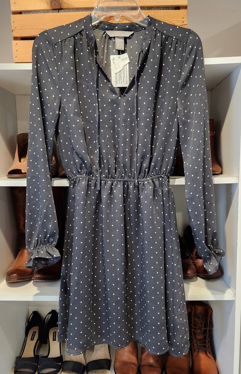 slim fit dress slacks Gray 1960s Boat Neck Polka Dots Pencil Dress main image 1