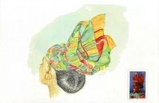 France 2004 Portrait des Régions Coiffe Madras. Souvenir Sheet . MNH