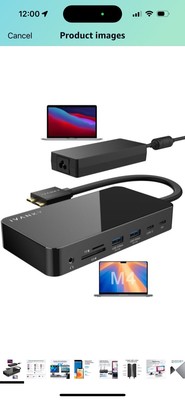 iVANKY FusionDock 1 MacBook Pro Docking Station with 150W Power Adapter, 12-in-2