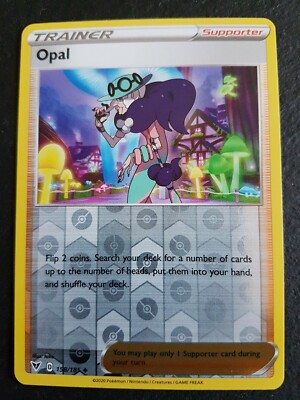 Opal Trainer Rev/Holo 158/185 - Pokemon!