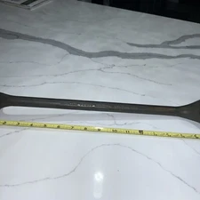 Vintage Heavy Duty Proto # 1053 Offset Double Box Wrench 1-1/8 & 1-5/16 - U.S.A.