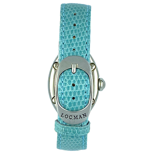 Ladies LOCMAN NUOVO DIAMOND Mother-of-Pearl Sapphire Quartz Watch REF 028, 29 mm - Picture 6 of 8