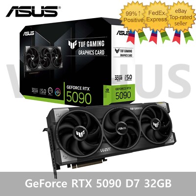 ASUS TUF Gaming GeForce RTX 5090 D7 32GB Gaming Graphics Card | eBay