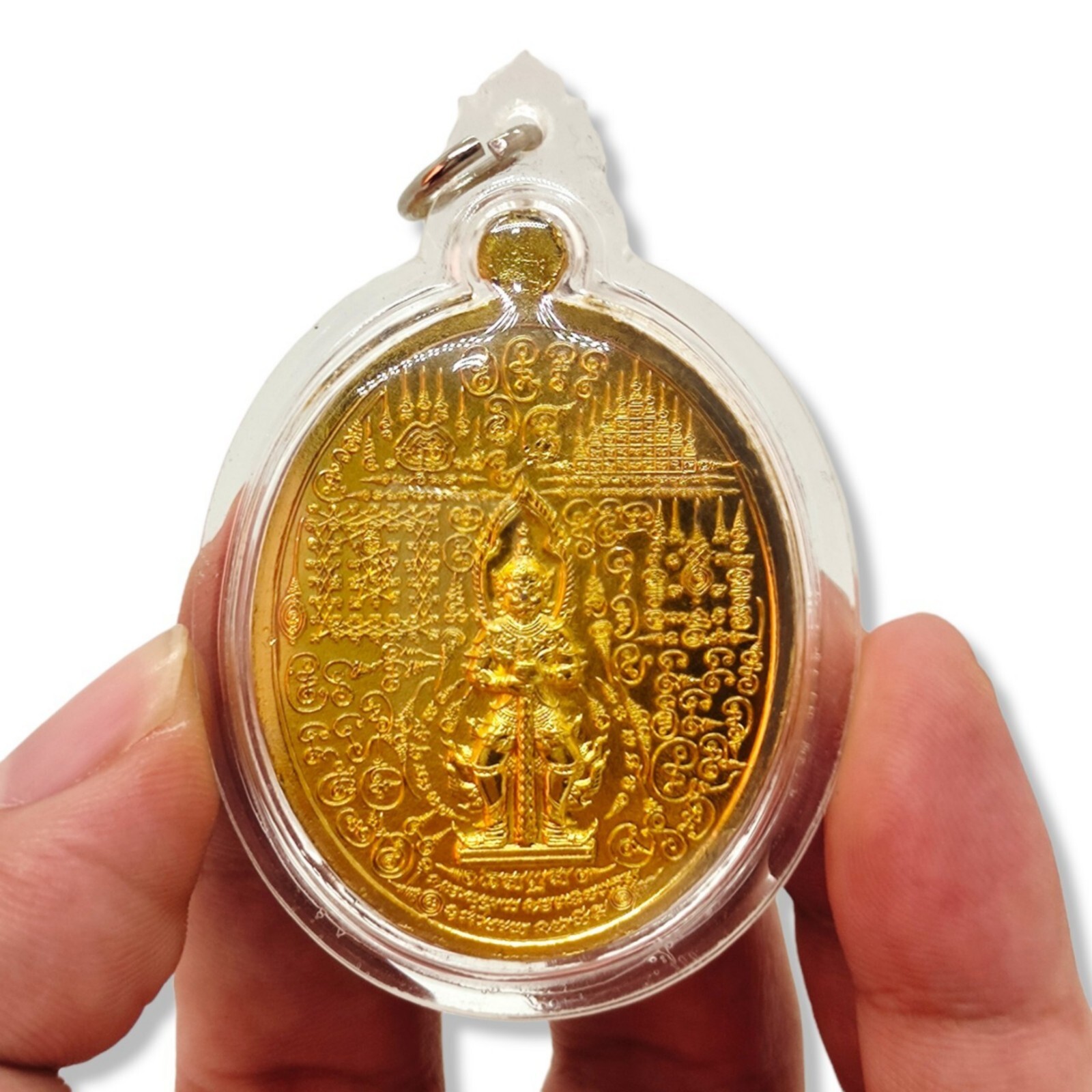 God of Streng Half-Man Half-Bird Garuda Phaya Krut Thai Amulet Waterproof Case